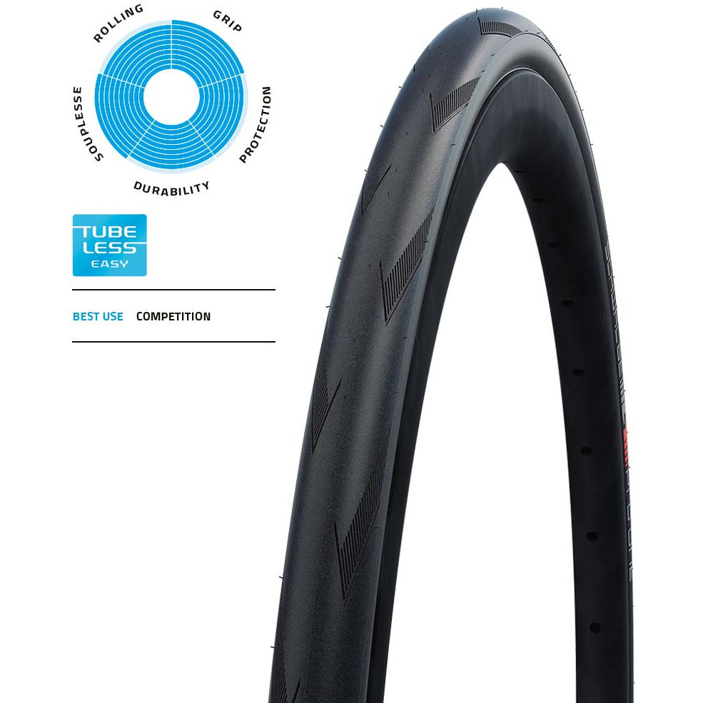 schwalbe pro one evo tle road tyre