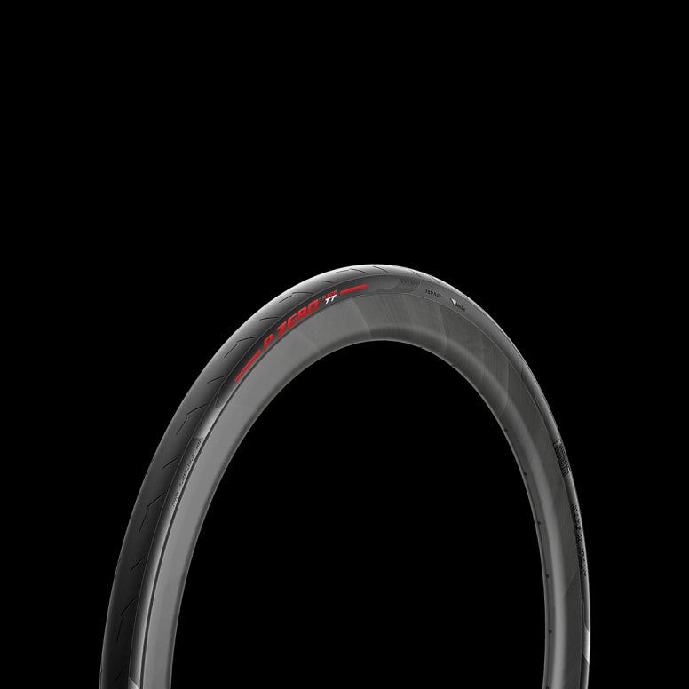 Pirelli P Zero Race TT Smart EVO Clincher Folding Bead Lite Road Tyre Black / Red