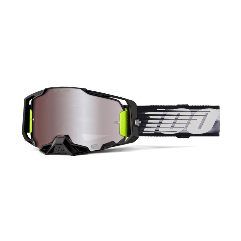 100% Armega Goggle Lightspeed / HiPER Mirror Silver Lens