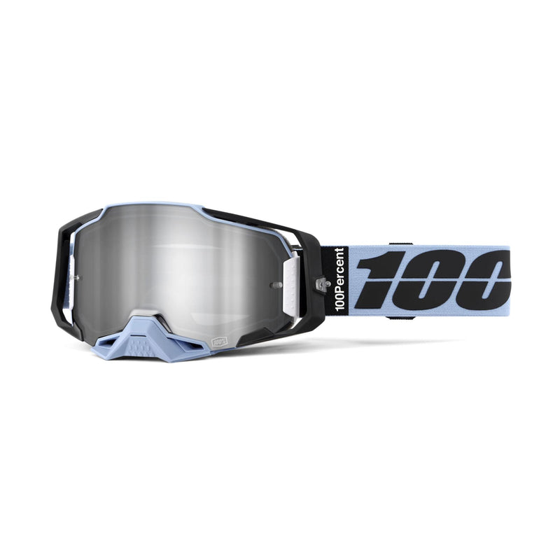 100% Armega Goggles Petros / Mirror Red/Blue Lens