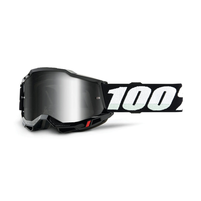 100% Accuri 2 Youth Goggle Black / Mirror Silver Lens