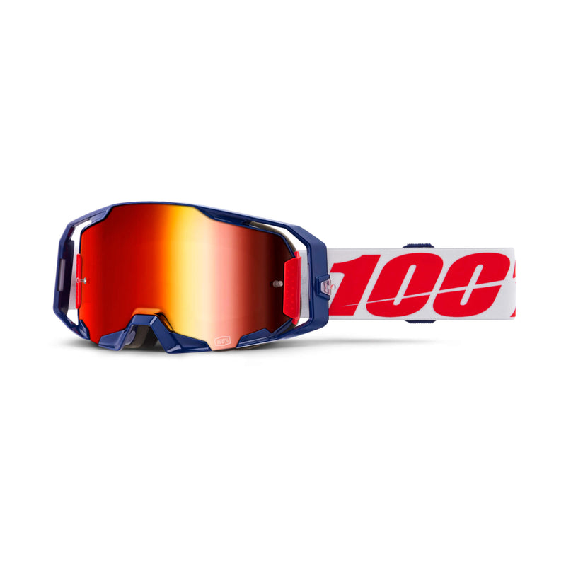 100% ARmatic Goggles Mach Z / Mirror Red Lens