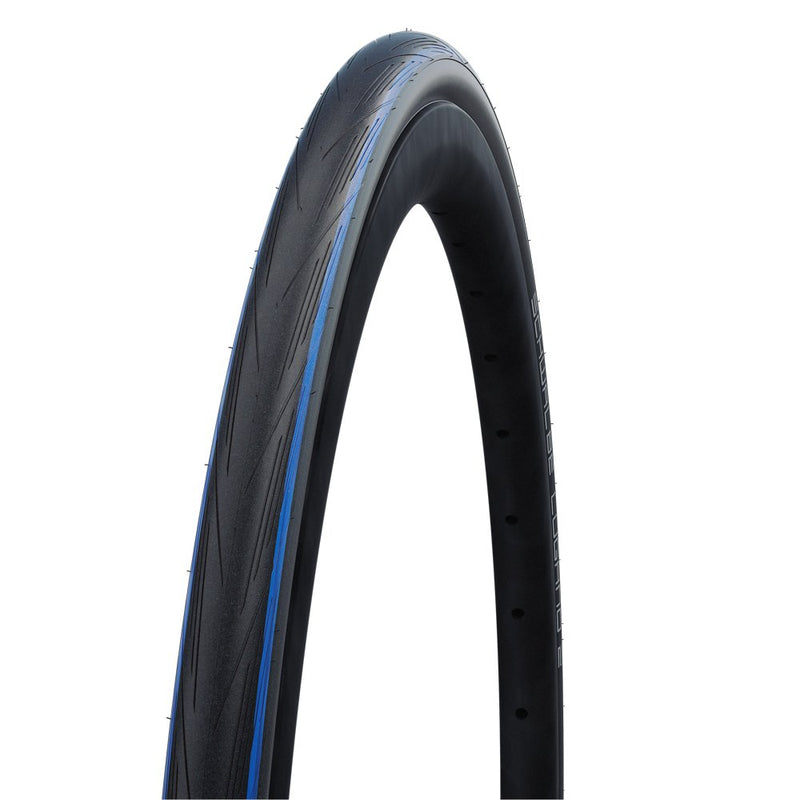 Schwalbe Lugano II K-Guard Folding Tyres Blue Stripes