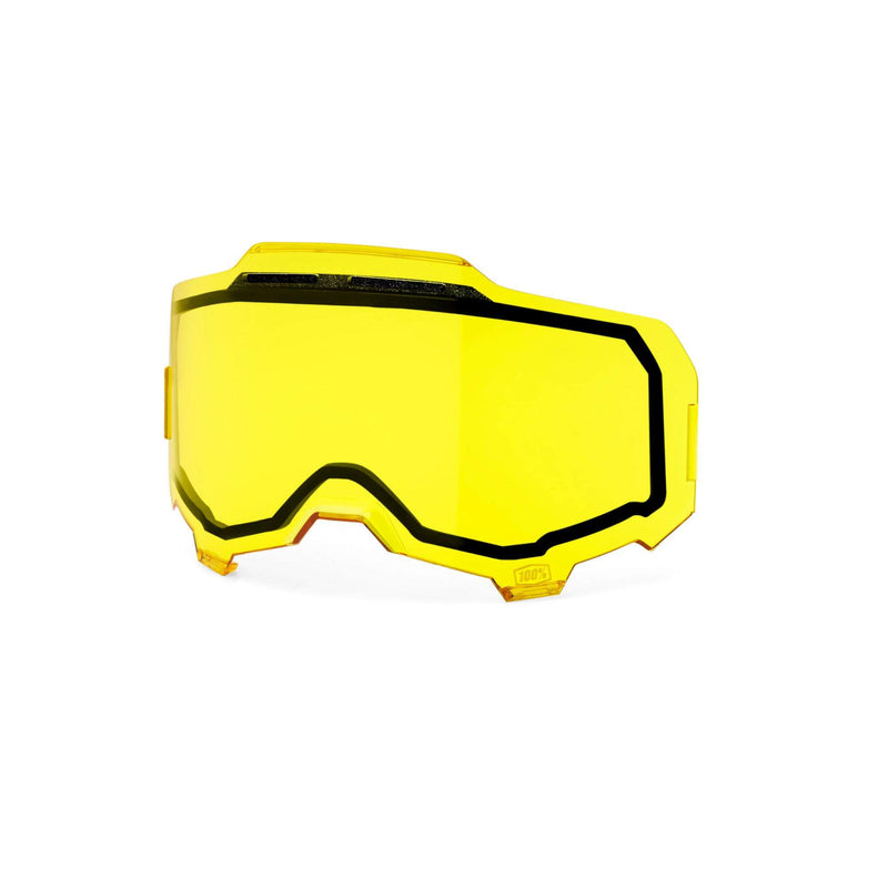 100% Armega Replacement / Dual Pane Vented Yellow Lens