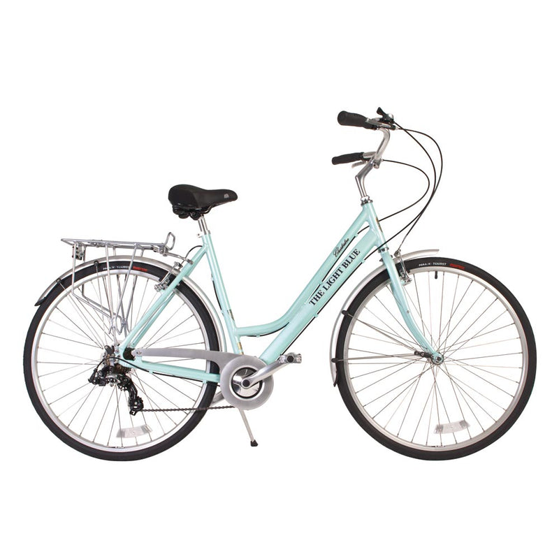 The Light Blue Urban Chesterton 7SPD Step-Thru Bike Cambridge Blue