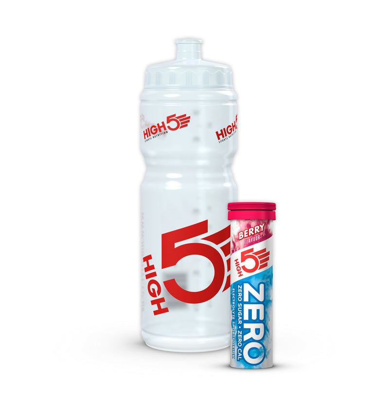 High5 Drinks Bottle 750ml Plus 10x ZERO Berry Tabs OL Pack