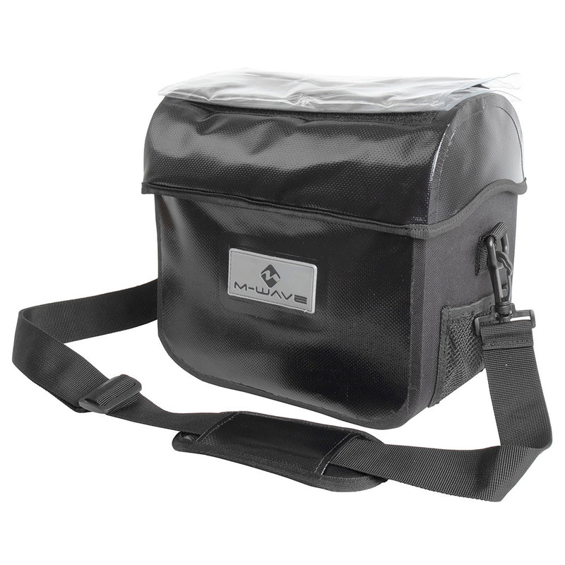 M-Wave Quick Release Waterproof Ottawa Handlebar Bag Black