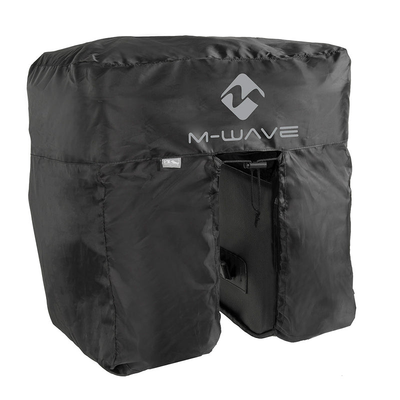 M-Wave Amsterdam Triple Bag Rain Cover Black