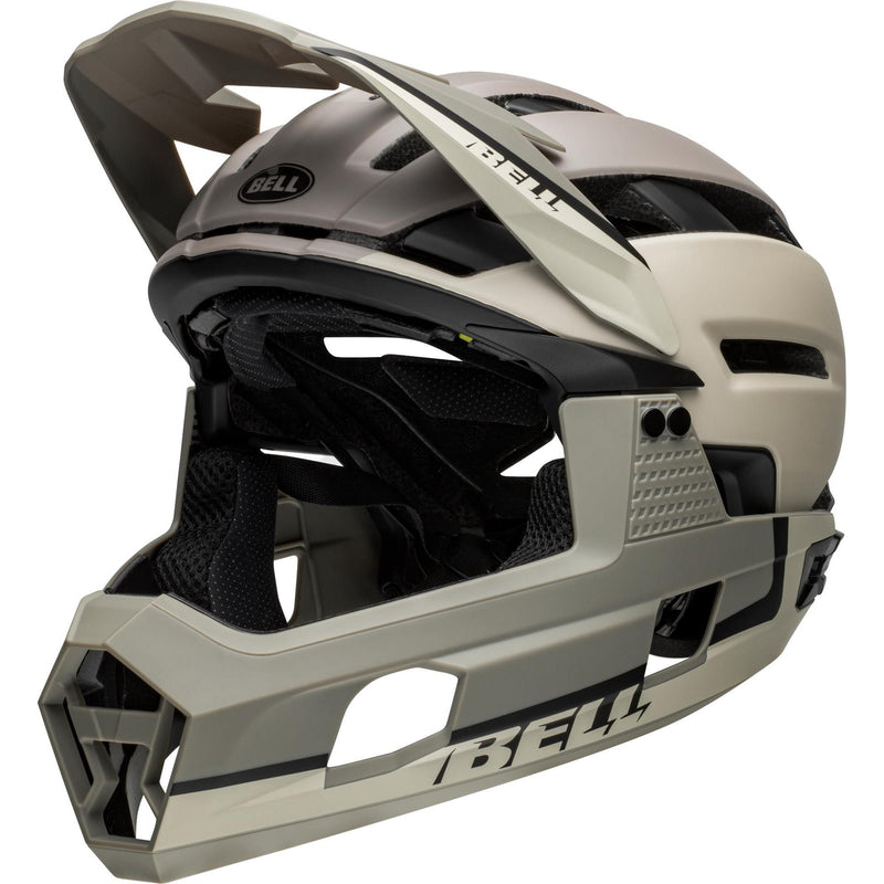 Bell Super Air R Spherical MTB Full Face Helmet Matt Cement Grey