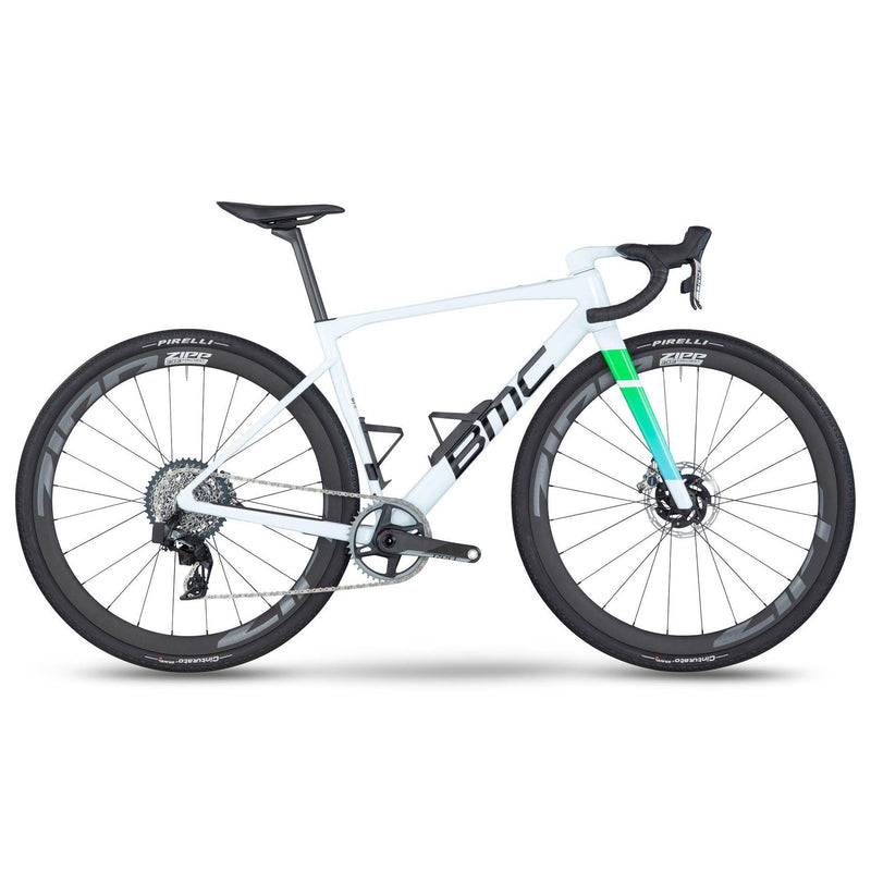 BMC Kaius 01 One Red AXS XPLR Bike White / Black / Turquoise