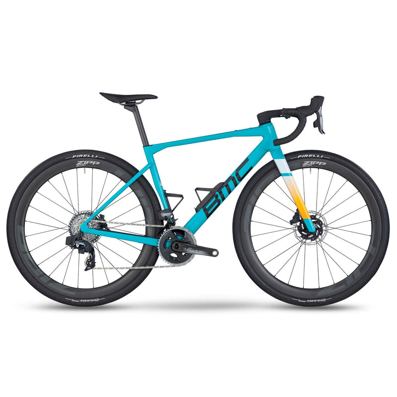 BMC Kaius 01 Two Force AXS Wide Bike Turquoise / Black / Orange