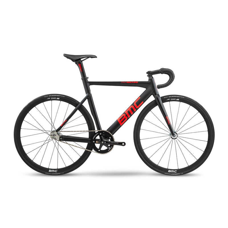 BMC Trackmachine AL One Miche Bike Black / Red / Carbon