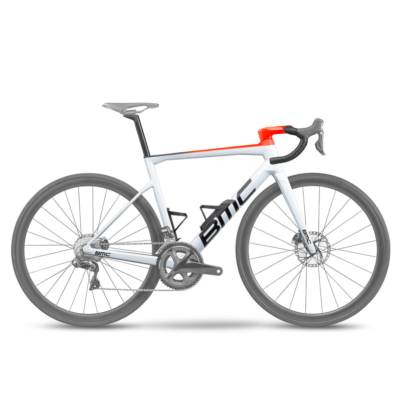 BMC 2022 Teammachine SLR01 Team Super Record EPS 12S Bike Team White & Neon Red