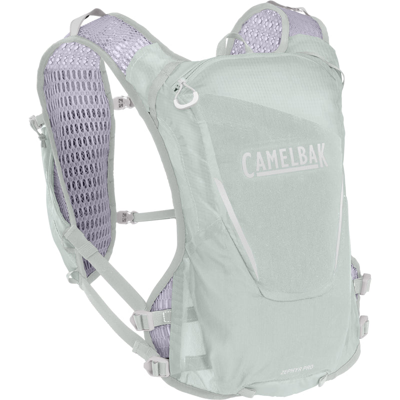 Camelbak Ladies Zephyr Vest With 1L Hydration Sky Grey / Lavender Blue