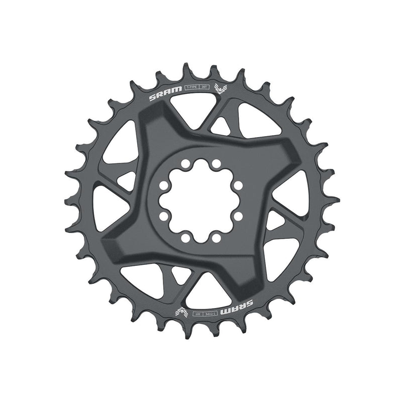 SRAM Chainring T-Type Direct Mount 3 MM Offset Eagle / Including 8 Bolts / Dark Polar GX D1 Dark Polar Grey