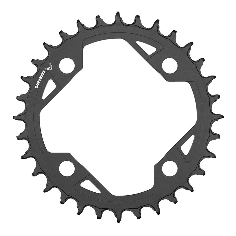 SRAM Chainring T-Type 94 BCD Aluminum Light Powered EMTB Black