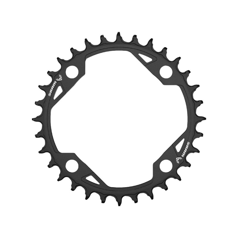 SRAM Chainring T-Type 104 BCD Aluminum Light Powered EMTB Black