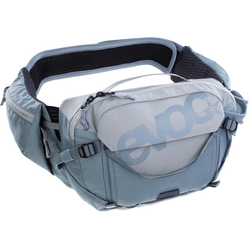 EVOC Hip Pack Pro Hydration Pack & 1.5L Bladder Stone / Steel