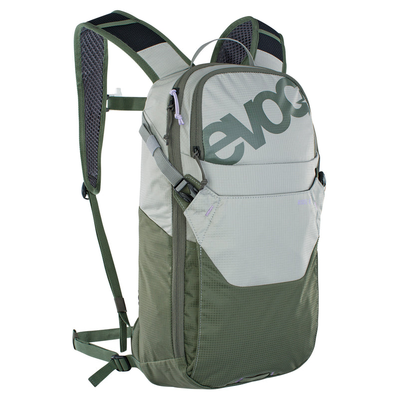 EVOC Ride Performance Backpack With 2L Bladder Stone / Dark Olive