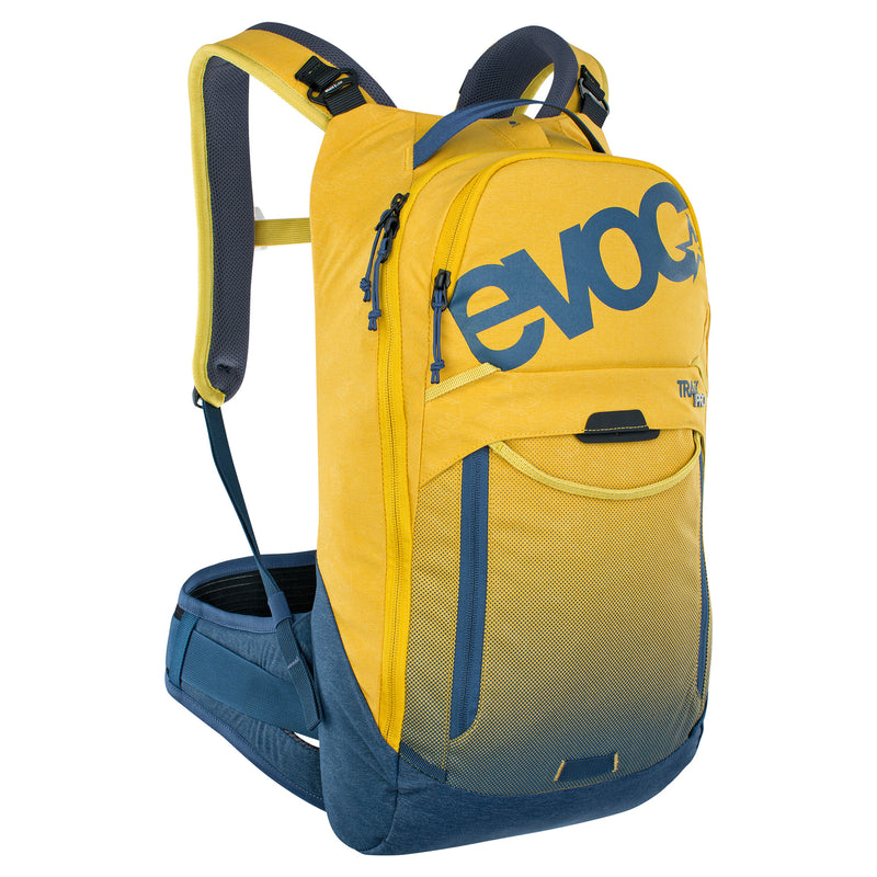 EVOC Trail Pro Protector Backpack Curry / Denim