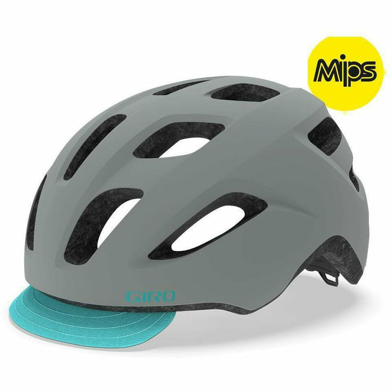 EX Display Giro Trella MIPS Urban 2019 Matt Grey / Dark Teal - Unisize 50-57 CM