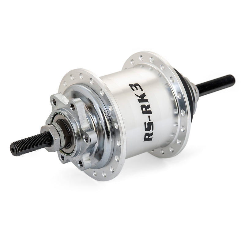 Sturmey Archer RX-3 3 speed Rotary Gear Hub Silver