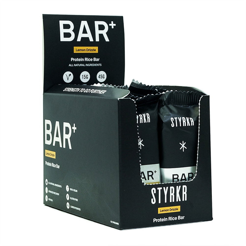 STYRKR BARPLUS Lemon Drizzle - Pack Of 12