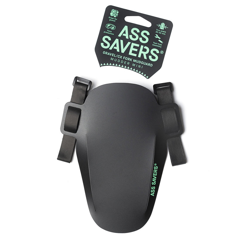 Ass Savers Mudder Mini Front Mudguard Black