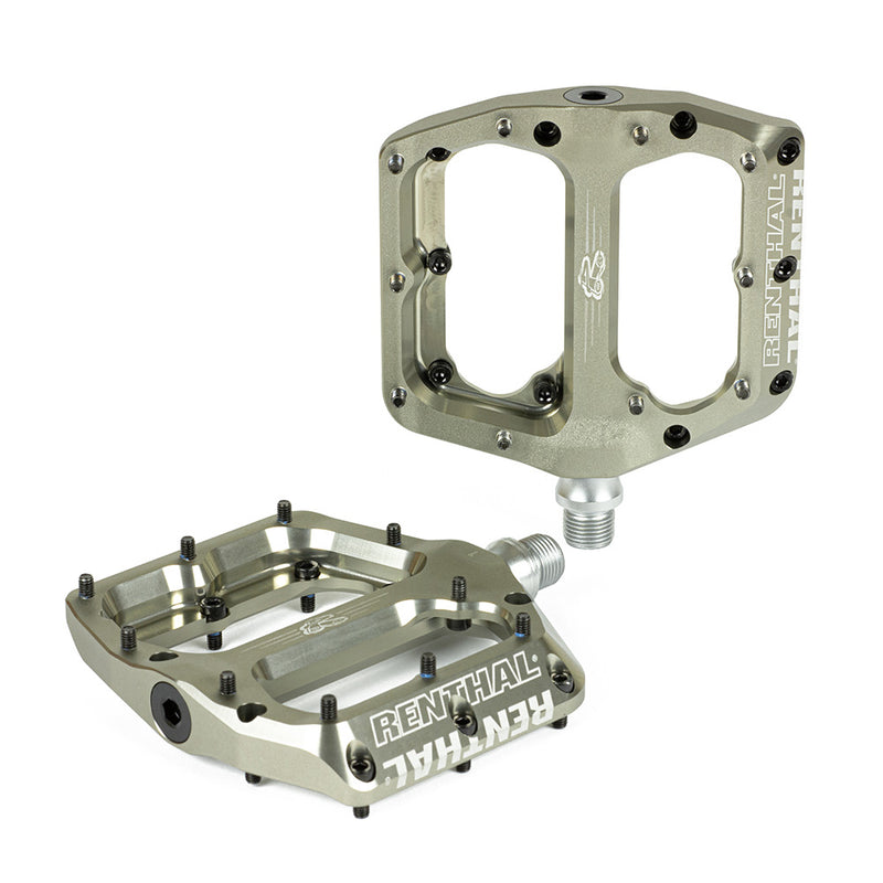 Renthal Revo-F Flat Pedals Gold