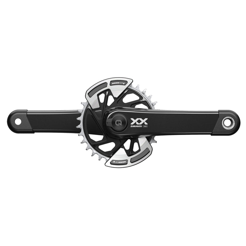 SRAM Crankset Powermeter XX Eagle Spindle Q174 55 MM Chainline Dub MTB Wide Black 2-Guards 32T T-Type / BB Not Included Black