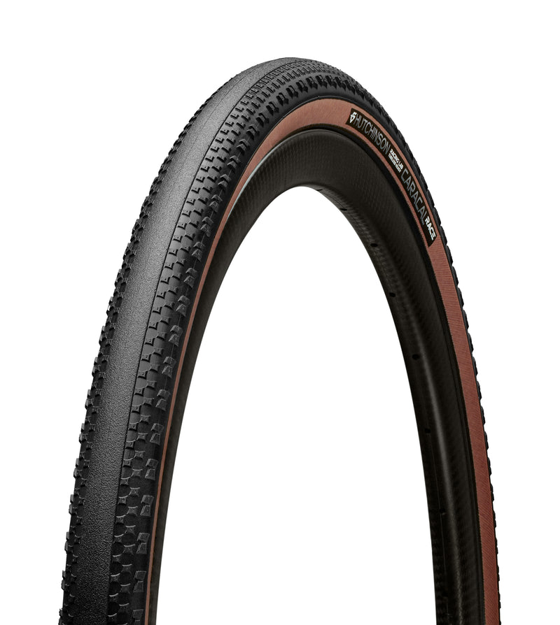 Hutchinson Caracal Race Folding Tubeless Ready Gravel Tyre Tan Wall