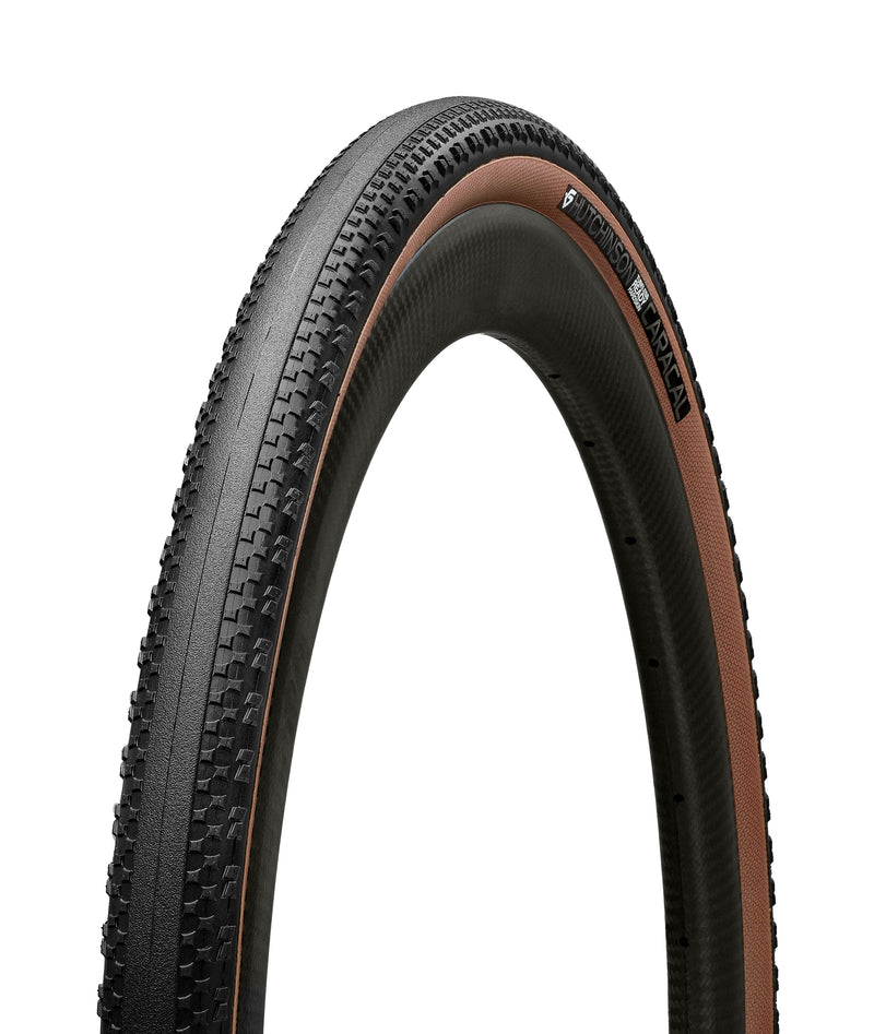 Hutchinson Caracal Folding Tubeless Ready Gravel Tyre Tan Wall