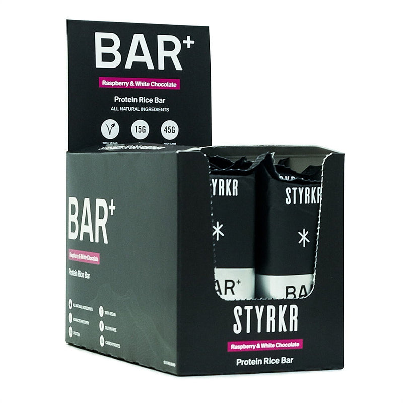 STYRKR BARPLUS Raspberry Chocolate - Pack Of 12