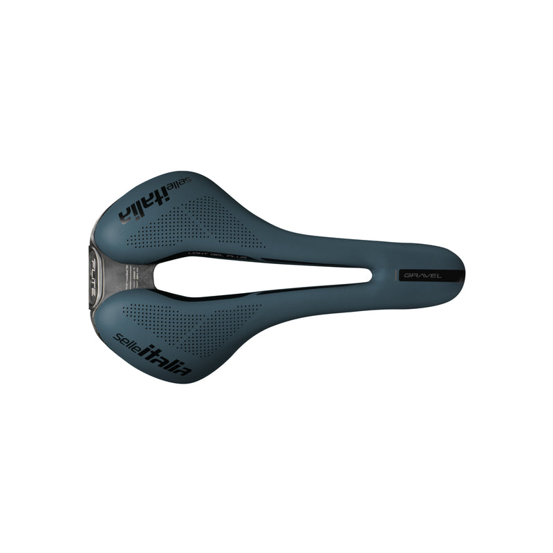 Selle Italia Flite Boost TI316 Superflow Gravel Saddle Blue Granite