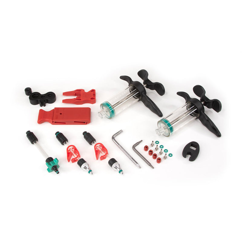 Sram Pro Mineral Oil Bleed Kit /Inc 2 Premium Syringes And Maxima Mine/M4 Fittings/Bleed Blocks/Torx Tool/Crowfoot/Bleeding Edge Fitting DB8/Maven