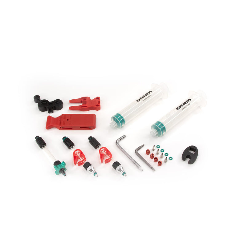 Sram Standard Mineral Oil Bleed Kit /Inc 2 Standard Syringes & Maxima Mine/M4 Fittings/Bleed Blocks/Torx Tool/Crowfoot/Bleeding Edge Fitting DB8/Maven