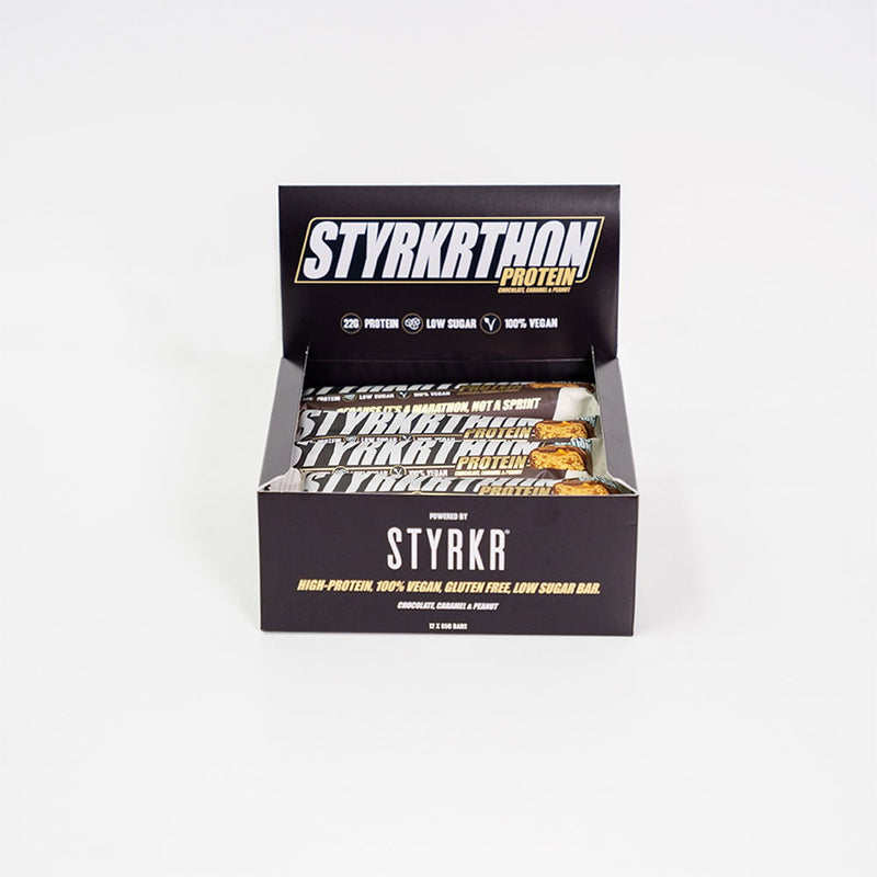 STYRKR Styrkrthon Caramel / Peanuts And Chocolate - Pack Of 12