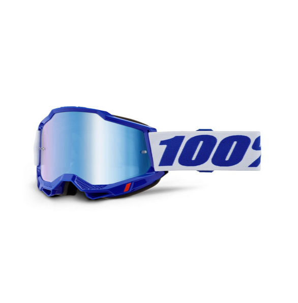 100% Accuri 2 Goggle Blue / Mirror Blue Lens