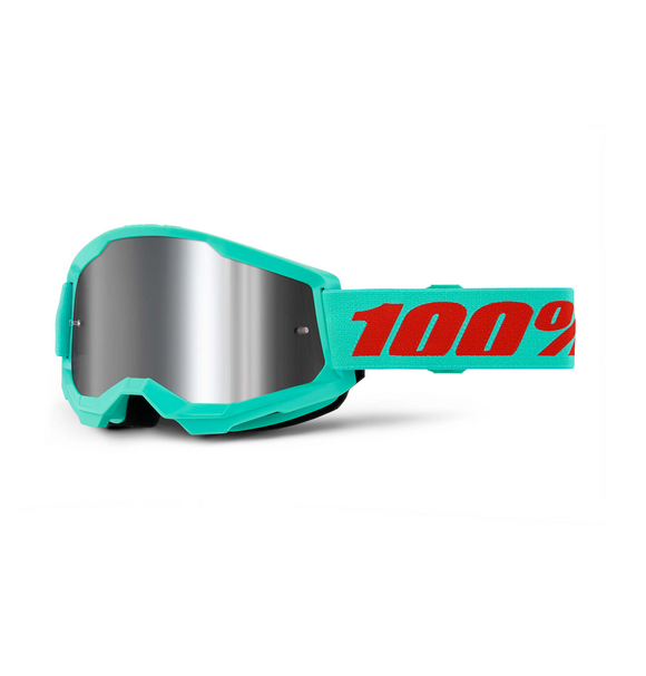 100% Strata 2 Goggles Maupiti / Silver Mirror Lens