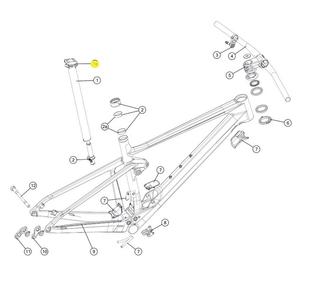 BMC RAD Saddle Clamp