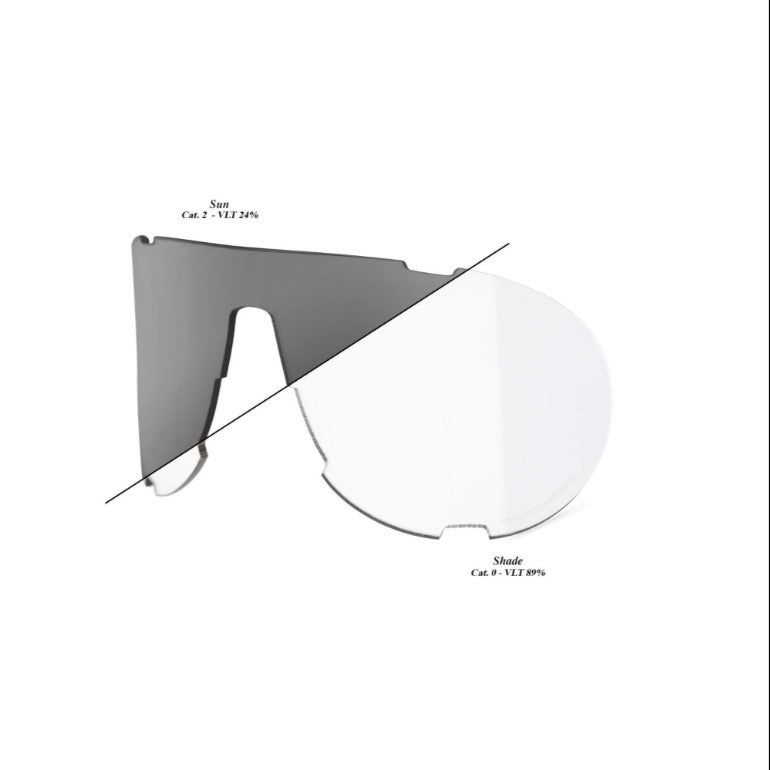 100% Westcraft Replacement Lens Photochromic Clear / Smoke