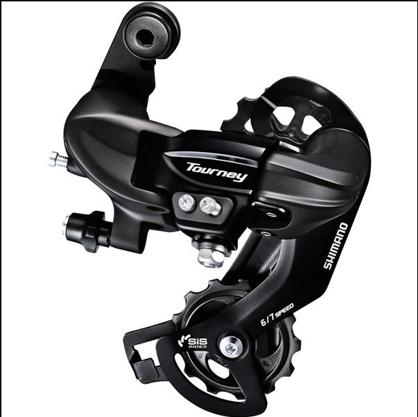 Shimano TY300 Frame Fit Rear Derailleur Black 6/7/8spd