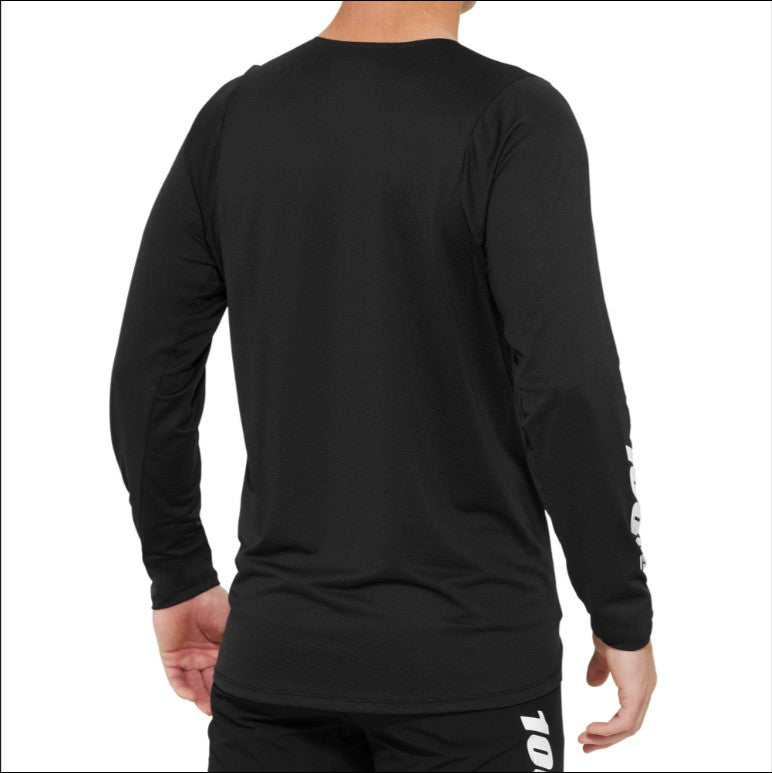 100% R-Core X Long Sleeve Jersey Black