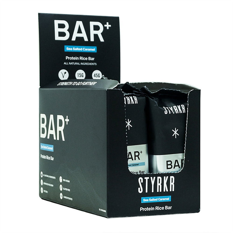 STYRKR BARPLUS Salted Caramel - Pack Of 12