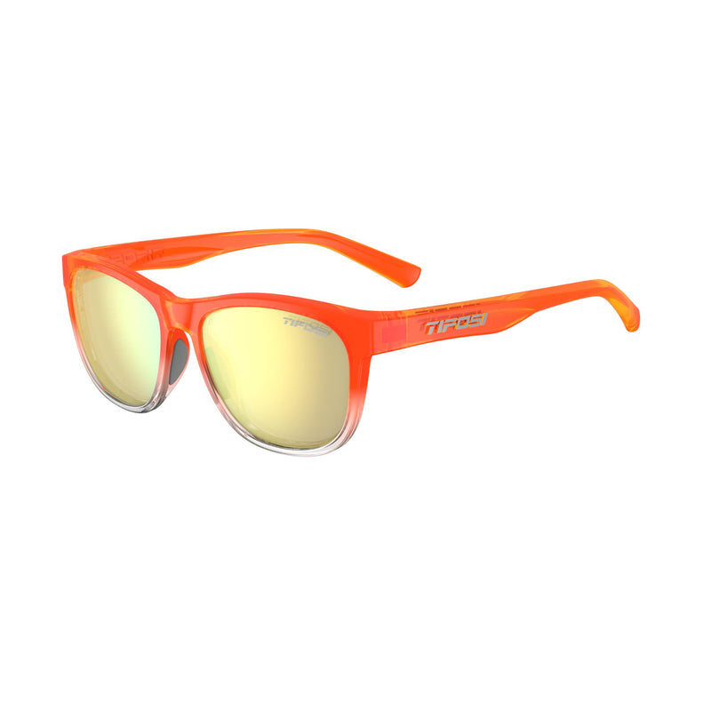 Tifosi Swank Single Lens Sunglasses Orange Rush / Smoke Yellow