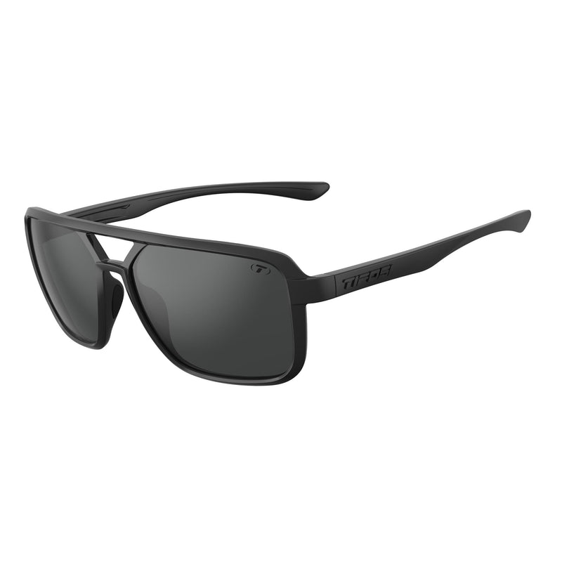 Tifosi Salto Single Lens Sunglasses Blackout Smoke