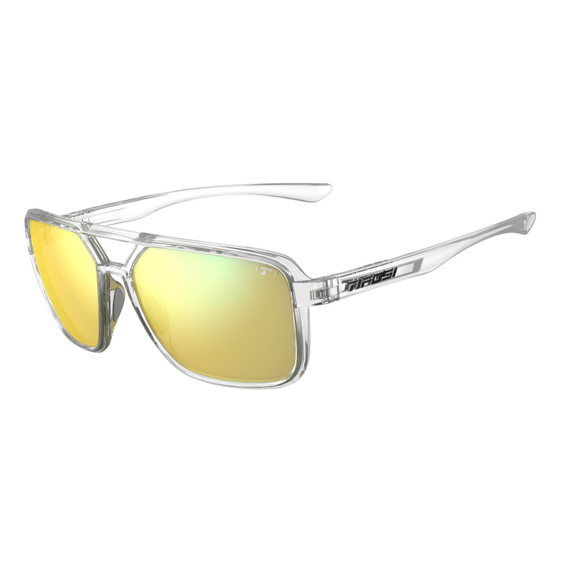 Tifosi Salto Single Lens Sunglasses Crystal Clear Smoke