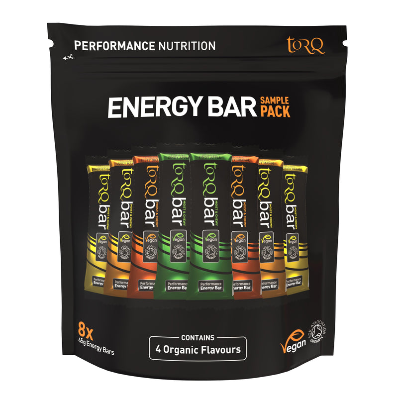 Torq Organic Bar Sample Pack - Pack Of 8