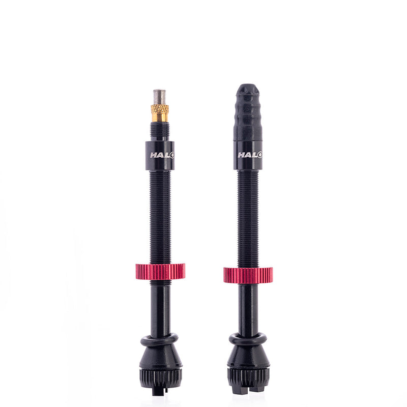 Halo Hiflow Tubeless Valves Black