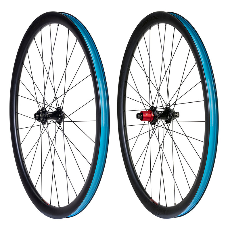 Halo Carbaura MS XCD 35mm Carbon Gravel Wheelset Black